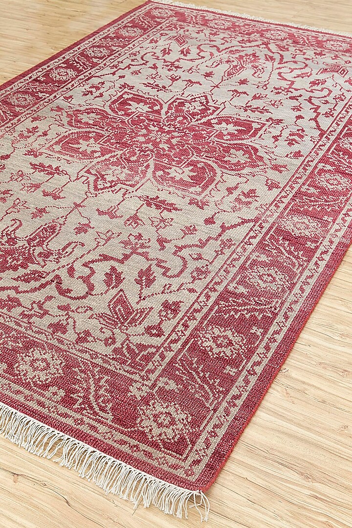 Vintage Claret Hand Knotted Wool Rugs by Jaipur Rugs at Pernia's Pop Up Shop