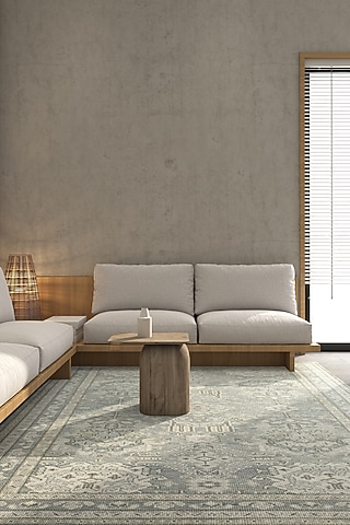 Glacier Grey Hand Knotted Wool Rugs by Jaipur Rugs