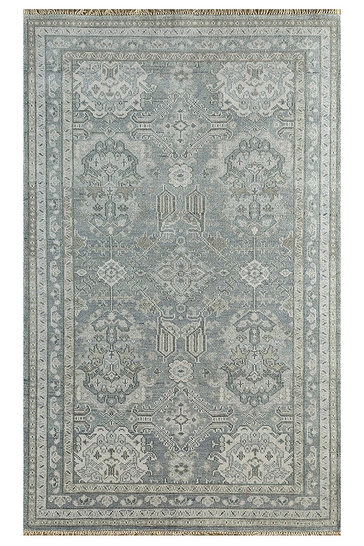 Glacier Grey Hand Knotted Wool Rugs by Jaipur Rugs at Pernia's Pop Up Shop