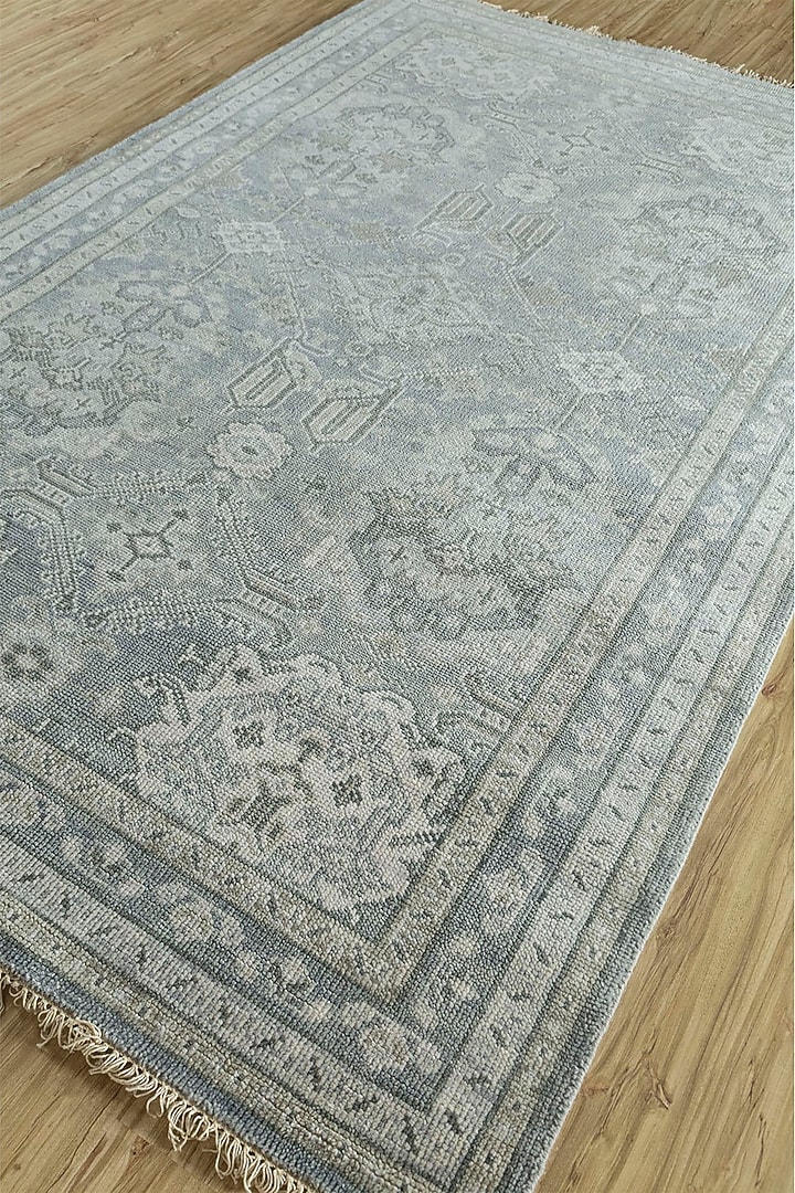 Glacier Grey Hand Knotted Wool Rugs by Jaipur Rugs at Pernia's Pop Up Shop