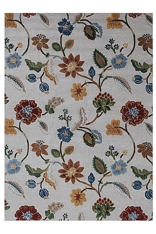 Antique White Wool Rug by Jaipur Rugs