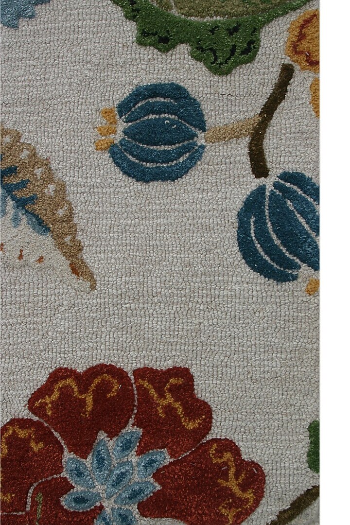 Antique White Wool Rug by Jaipur Rugs at Pernia's Pop Up Shop