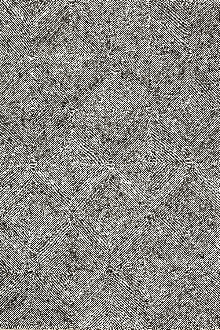 Undyed White & Light Mushroom Wool Rug by Jaipur Rugs at Pernia's Pop Up Shop