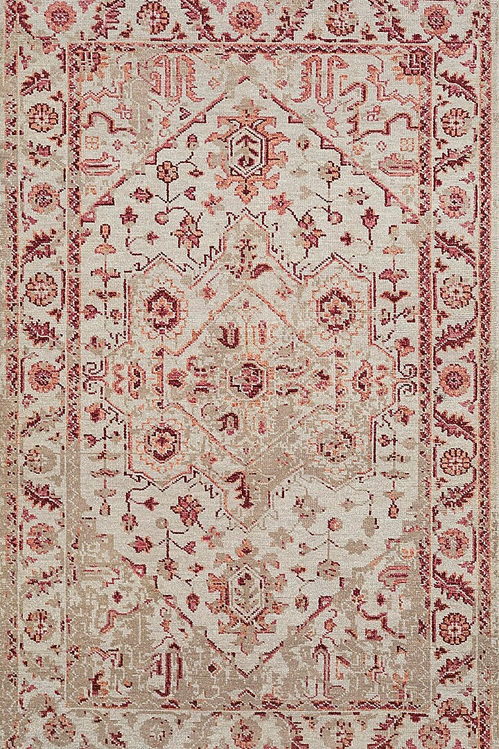 Antique White Hand Knotted Wool Rug by Jaipur Rugs at Pernia's Pop Up Shop
