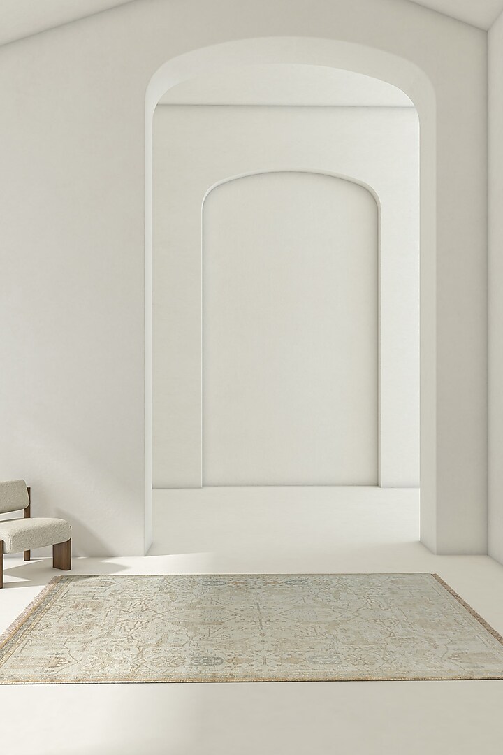 Classic Grey Hand Knotted Wool Rug by Jaipur Rugs at Pernia's Pop Up Shop