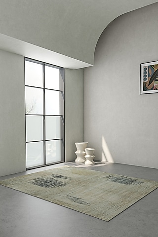Classic Grey Wool Hand Knotted Rug by Jaipur Rugs