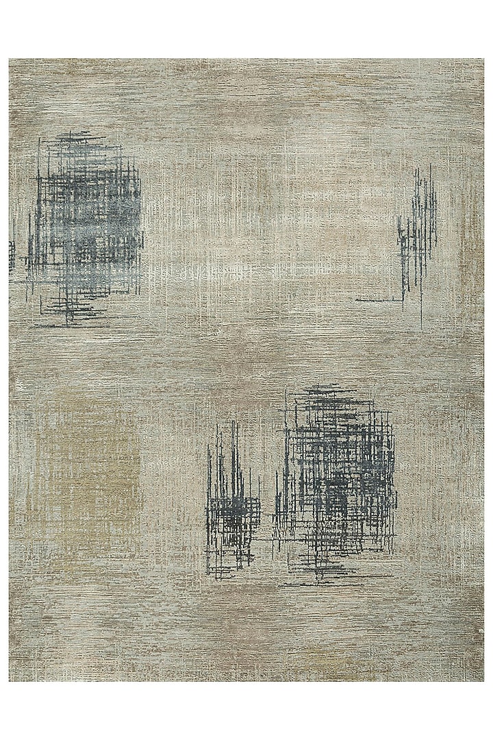 Classic Grey Wool Hand Knotted Rug by Jaipur Rugs at Pernia's Pop Up Shop