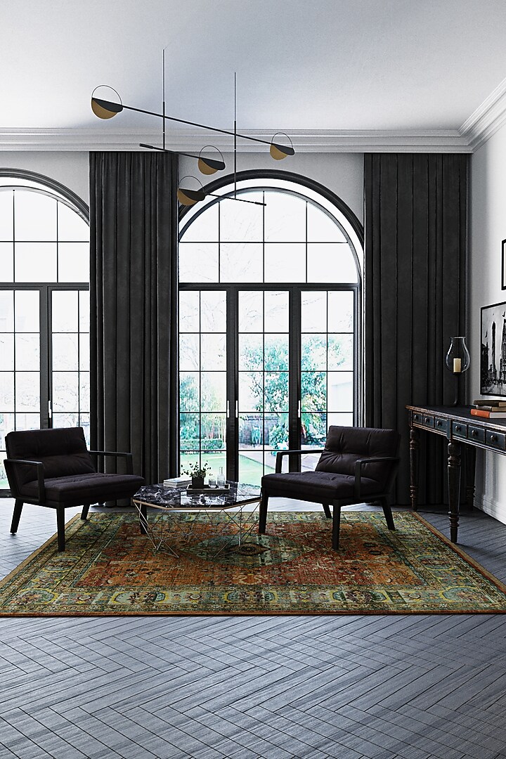 Light Coral Handknotted Wool Rug by Jaipur Rugs at Pernia's Pop Up Shop