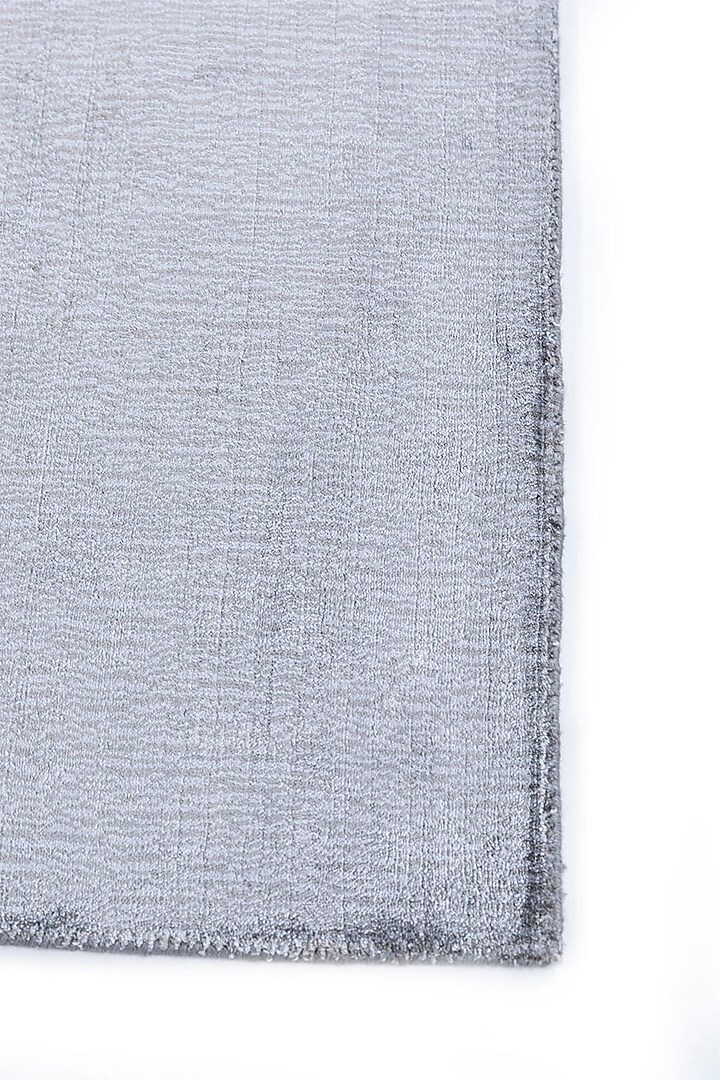 Anthracite Handwoven Viscose Yarn Rug by Jaipur Rugs at Pernia's Pop Up Shop
