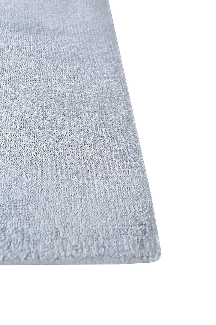 Anthracite Handwoven Viscose Yarn Rug by Jaipur Rugs at Pernia's Pop Up Shop