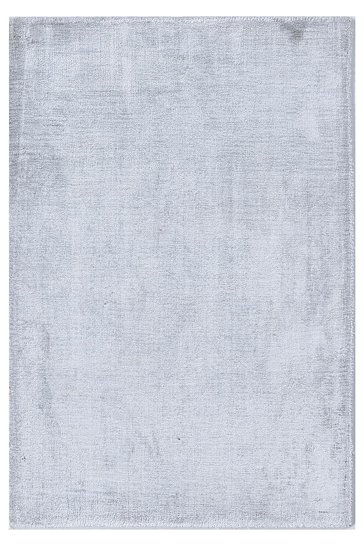 Silver Ash Handwoven Viscose Yarn Rug by Jaipur Rugs at Pernia's Pop Up Shop