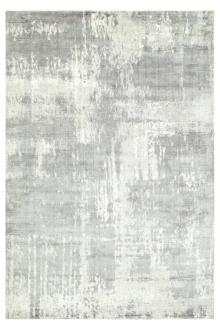 Natural Slate Viscose & Wool Handwoven Rug by Jaipur Rugs at Pernia's Pop Up Shop