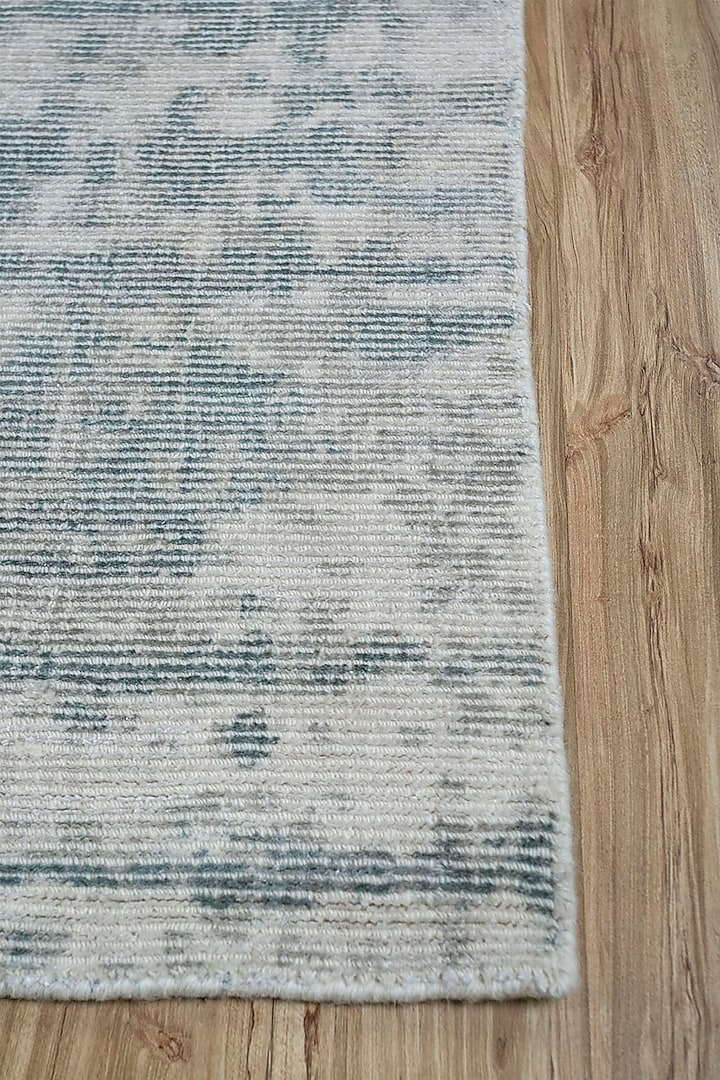 Blue Bell Viscose & Wool Handwoven Rug by Jaipur Rugs at Pernia's Pop Up Shop