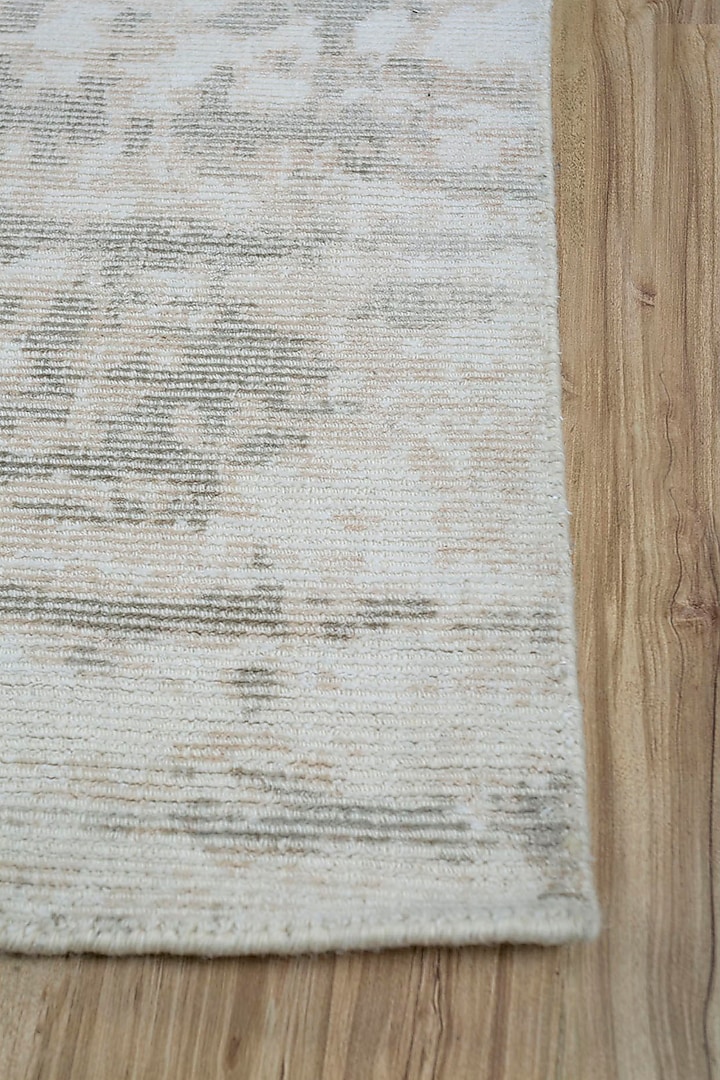 Cloud White Wool & Viscose Handwoven Rug by Jaipur Rugs at Pernia's Pop Up Shop