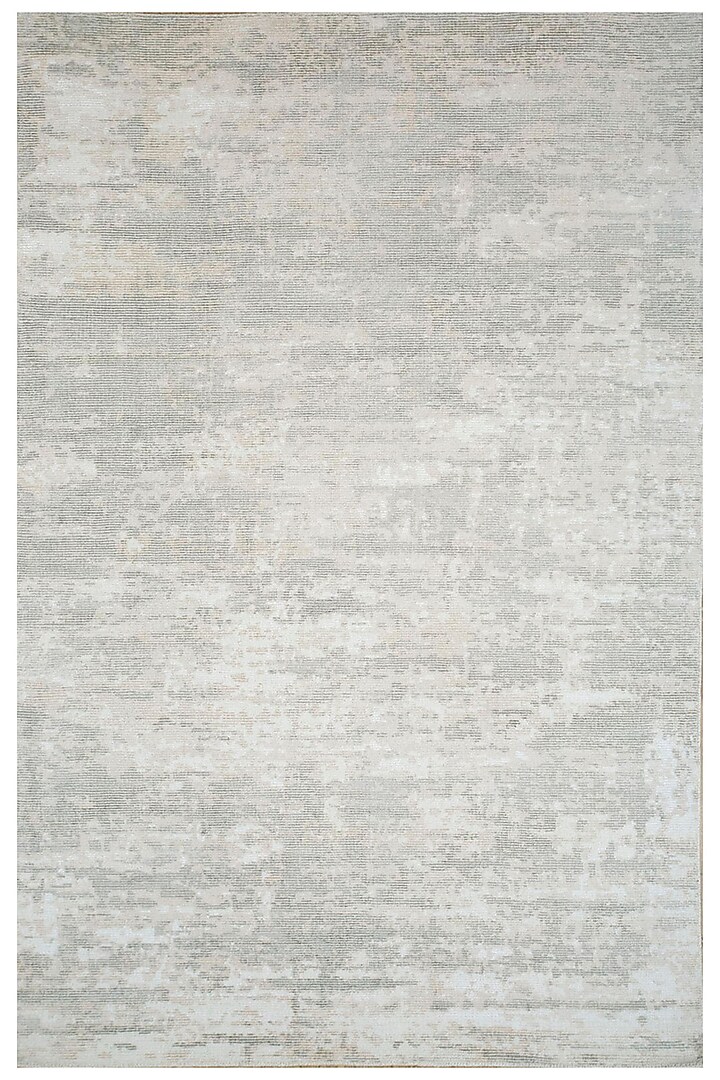 Cloud White Wool & Viscose Handwoven Rug by Jaipur Rugs at Pernia's Pop Up Shop