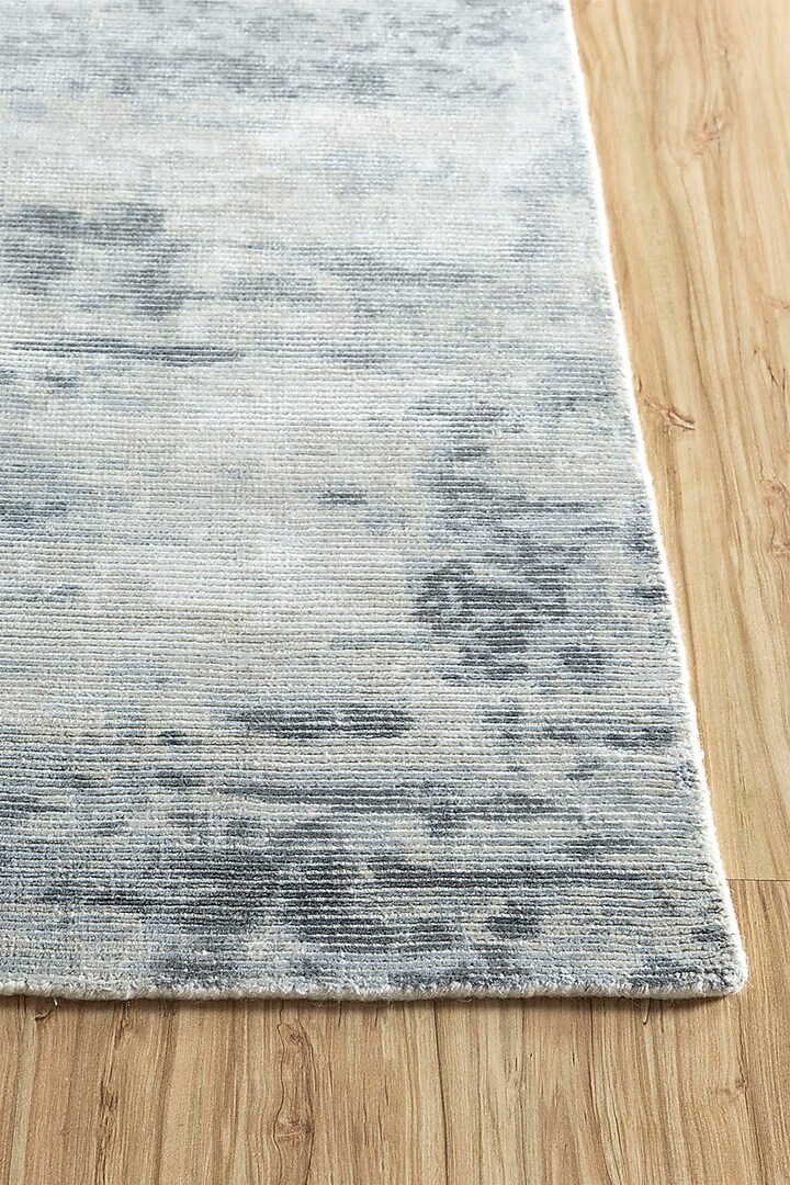 Medium Taupe Wool & Viscose Handwoven Rug by Jaipur Rugs at Pernia's Pop Up Shop