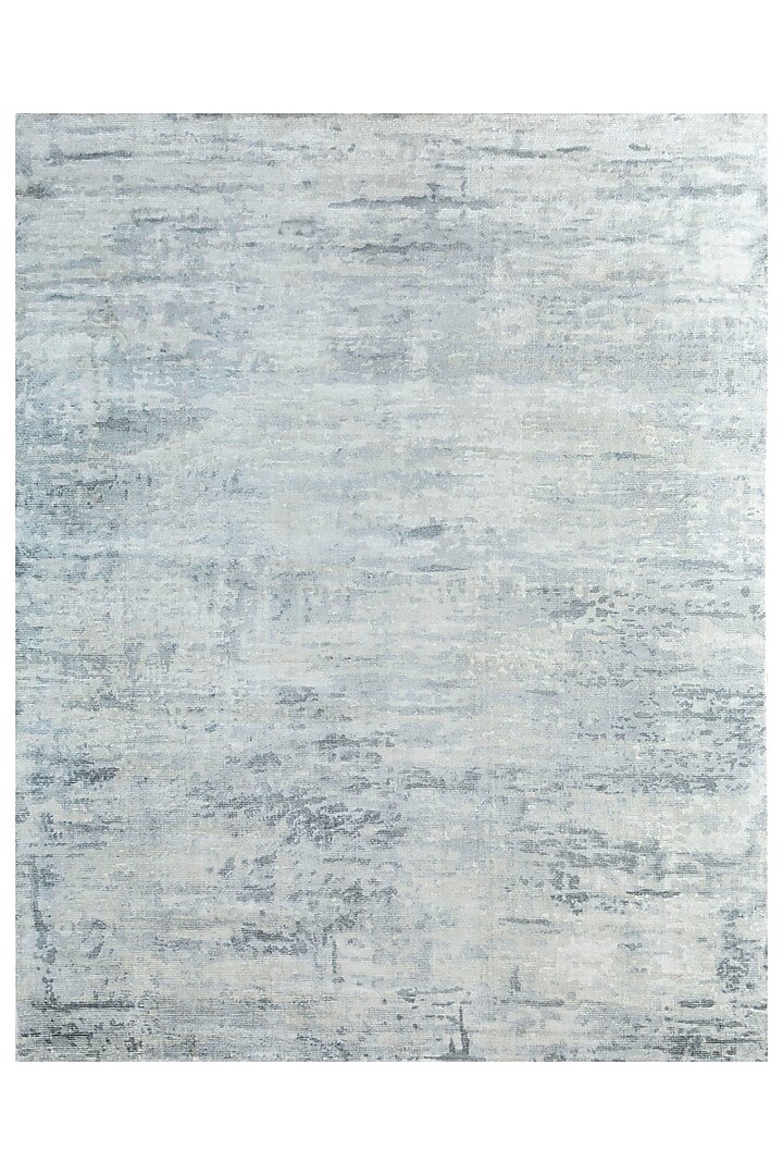 Medium Taupe Wool & Viscose Handwoven Rug by Jaipur Rugs at Pernia's Pop Up Shop
