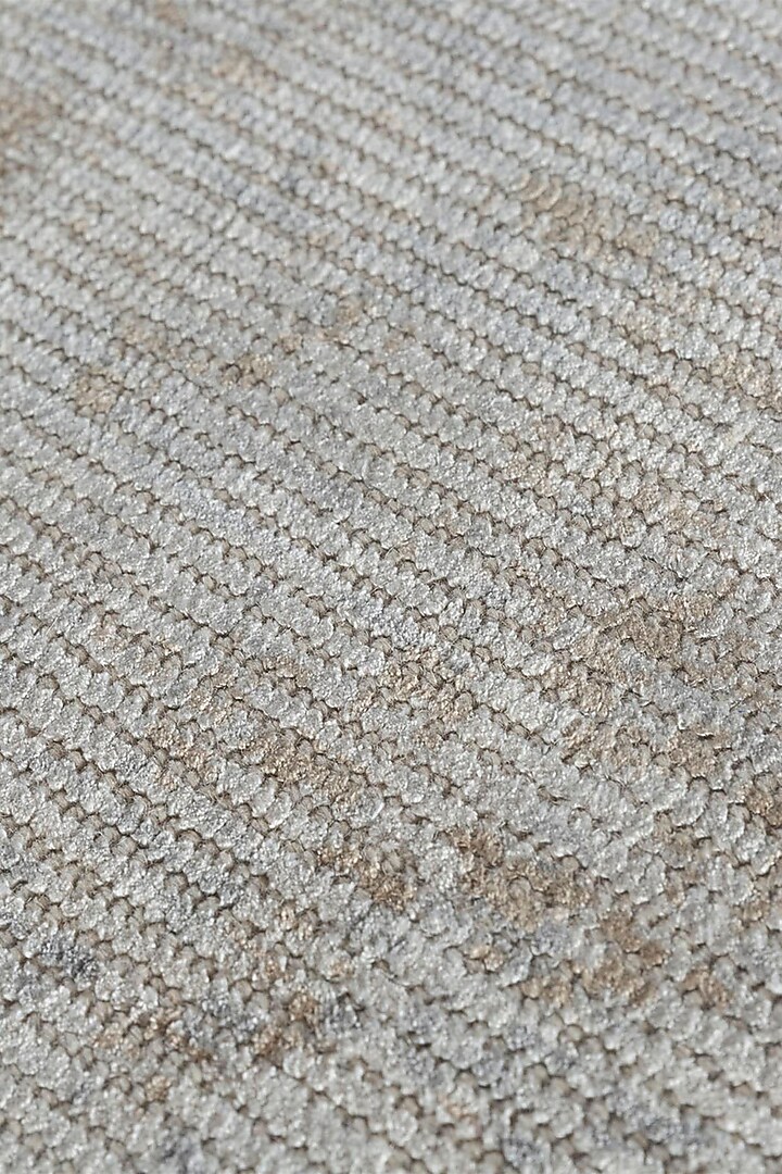 Silver Blue Wool & Viscose Handwoven Rug by Jaipur Rugs at Pernia's Pop Up Shop