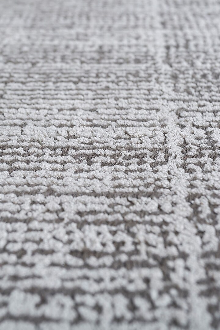 Dark Shadow Viscose & Wool Handwoven Rug by Jaipur Rugs at Pernia's Pop Up Shop