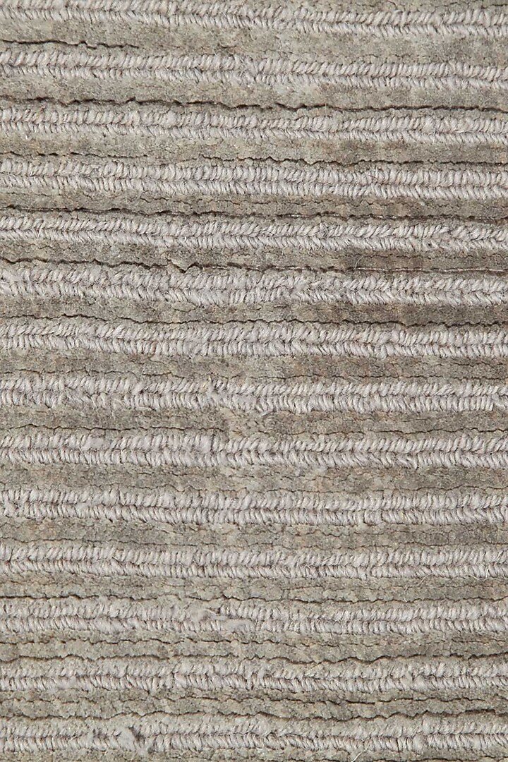 Classic Grey Wool & Viscose Handwoven Rug by Jaipur Rugs at Pernia's Pop Up Shop