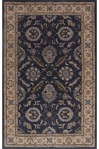 Indigo Wool Rug by Jaipur Rugs