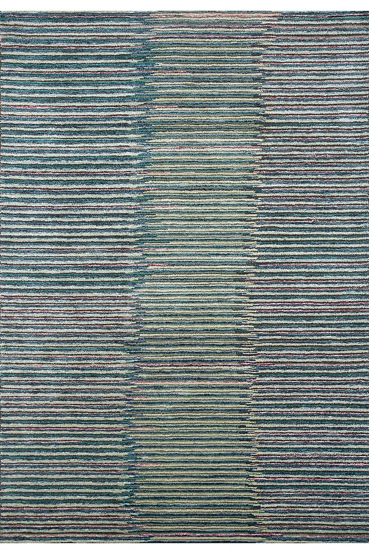 Multi-Colored Striped Rug by Jaipur Rugs