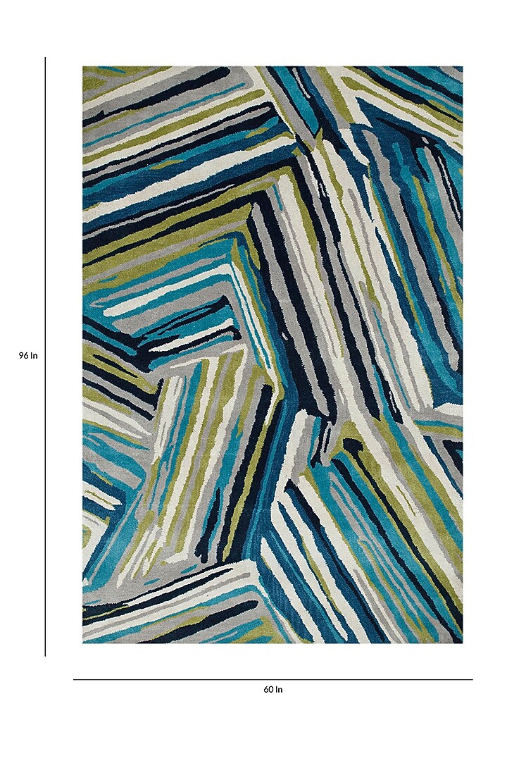 Multi-Colored Wool Yarn Hand Tufted Rug by Jaipur Rugs at Pernia's Pop Up Shop