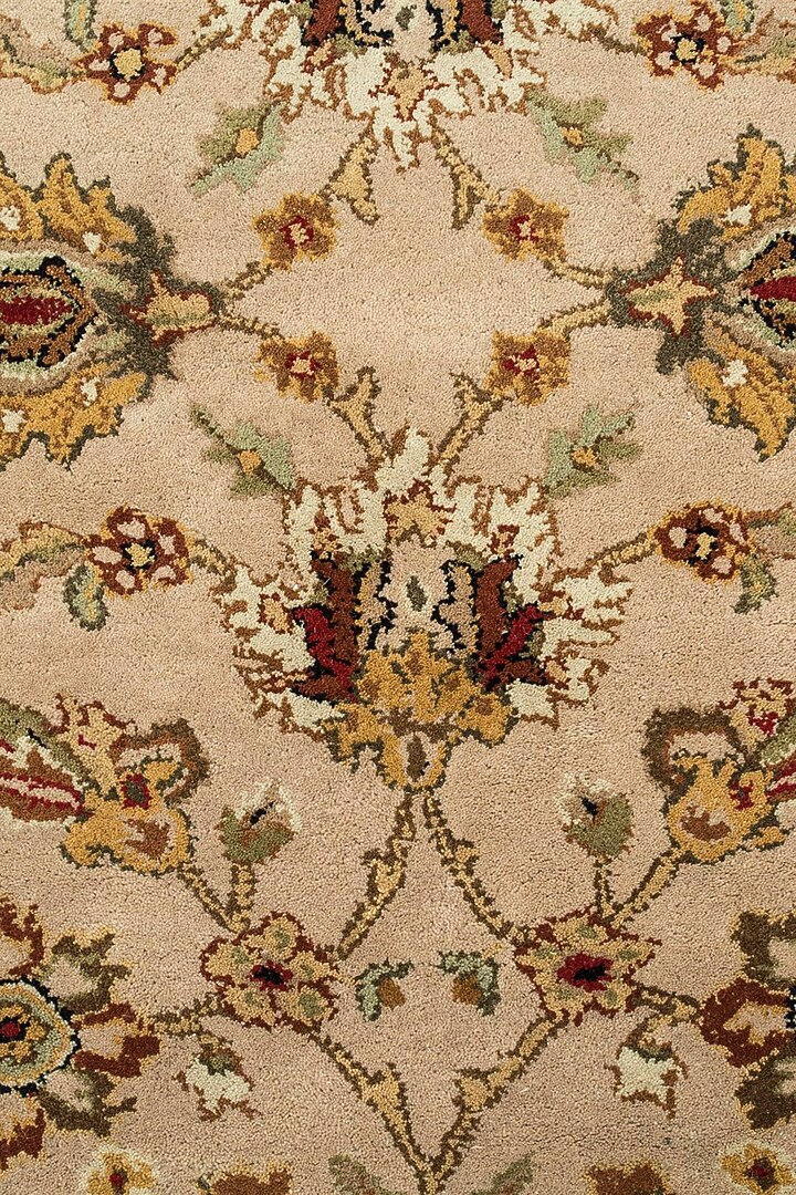 Beige Wool Yarn Hand Tufted Rug by Jaipur Rugs at Pernia's Pop Up Shop