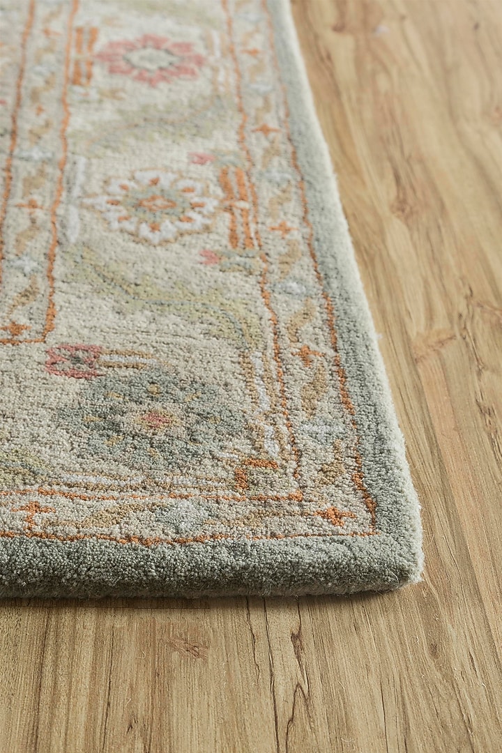 Blue Surf Wool Hand Tufted Rug by Jaipur Rugs at Pernia's Pop Up Shop