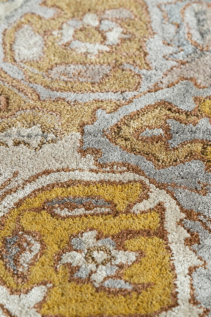 Dark Taupe Viscose Yarn Hand Tufted Rug by Jaipur Rugs at Pernia's Pop Up Shop