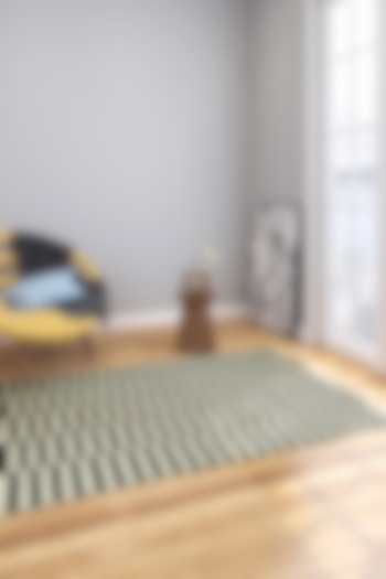 Black Wool Yarn Geometric Area Rug by Jaipur Rugs at Pernia's Pop Up Shop