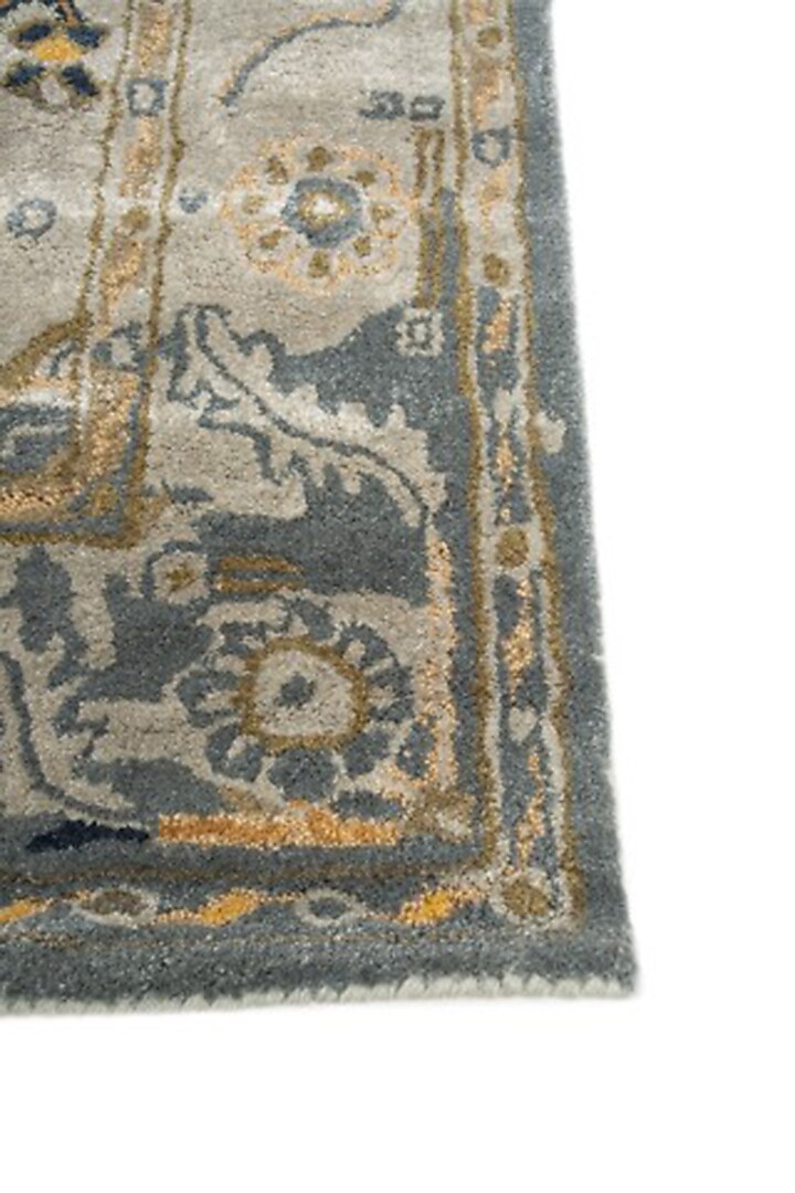 Grey Viscose Yarn & Wool Yarn Rug by Jaipur Rugs at Pernia's Pop Up Shop