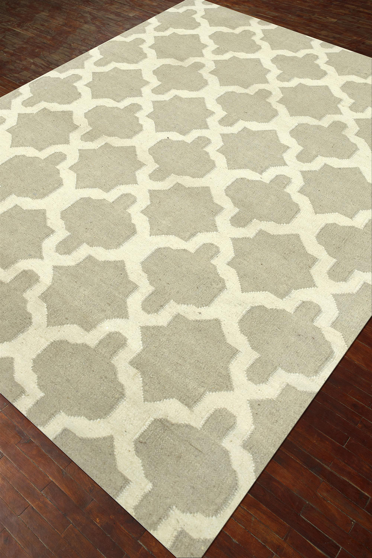 Classic Grey Flat Woven Area Rug by Jaipur Rugs at Pernia's Pop Up Shop