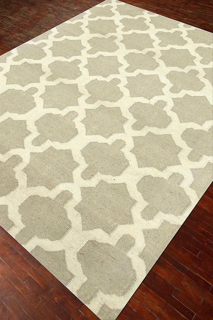Classic Grey Flat Woven Area Rug by Jaipur Rugs