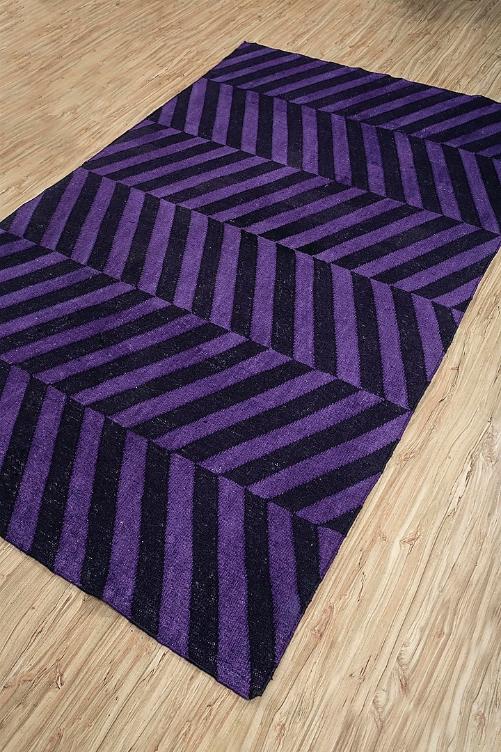 African Violet Flat Woven Area Rug by Jaipur Rugs