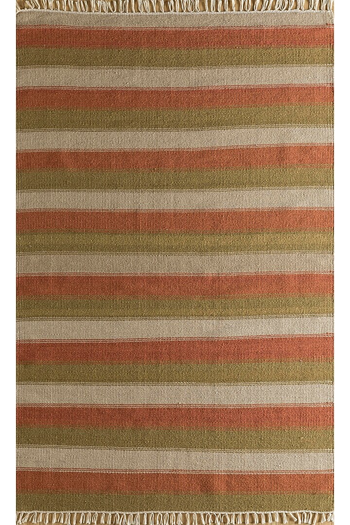 Multi-Colored Flat Woven Area Rug by Jaipur Rugs at Pernia's Pop Up Shop
