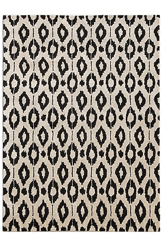 Cloud White & Deep Charcoal Hand-Tufted Area Rug by Jaipur Rugs