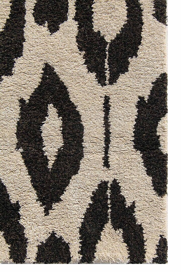 Cloud White & Deep Charcoal Hand-Tufted Area Rug by Jaipur Rugs at Pernia's Pop Up Shop
