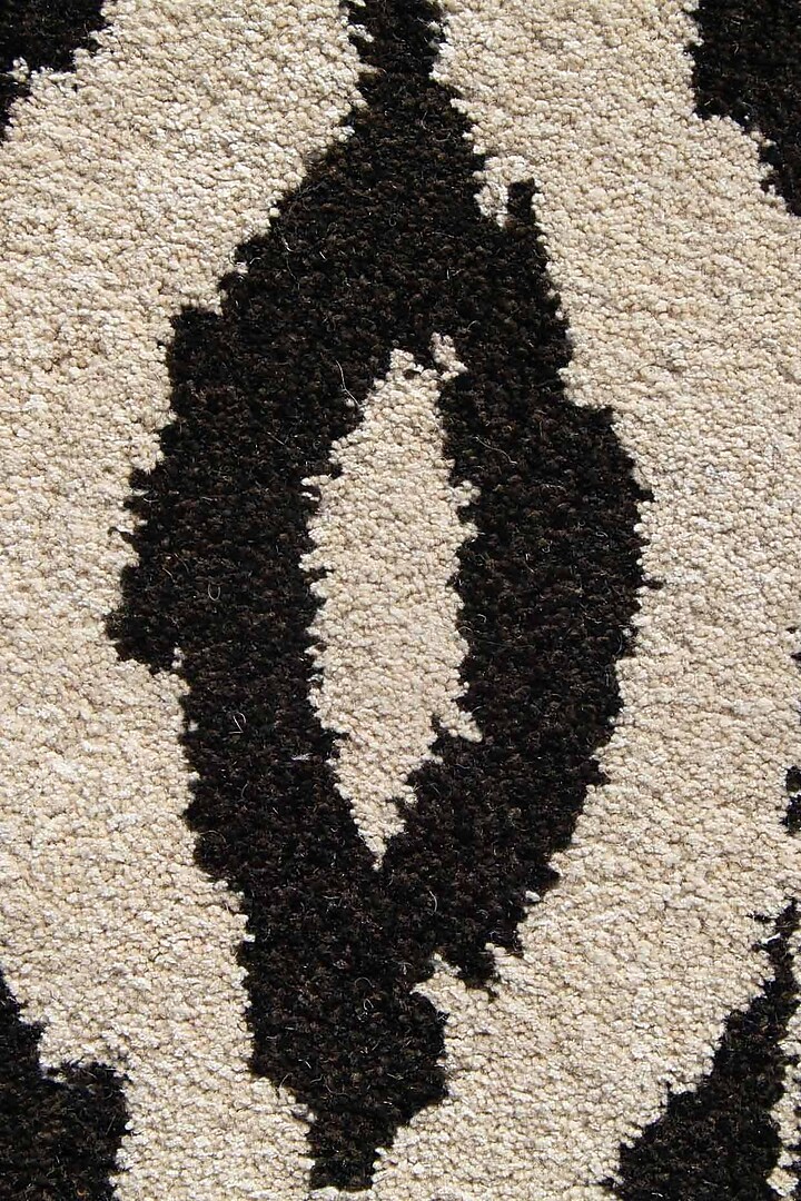 Cloud White & Deep Charcoal Hand-Tufted Area Rug by Jaipur Rugs at Pernia's Pop Up Shop