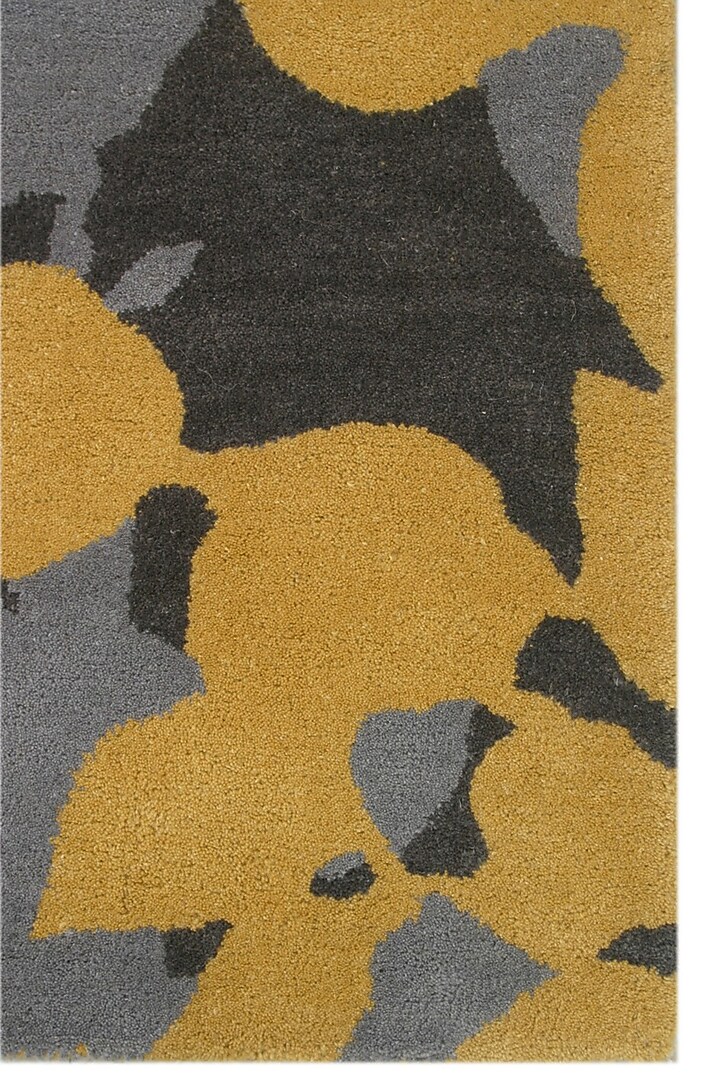 Licorice & Gold Apricot Hand-Tufted Area Rug by Jaipur Rugs at Pernia's Pop Up Shop