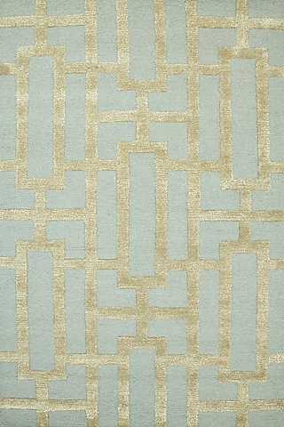 Soft Mint & Apple Green Hand-Tufted Area Rug by Jaipur Rugs