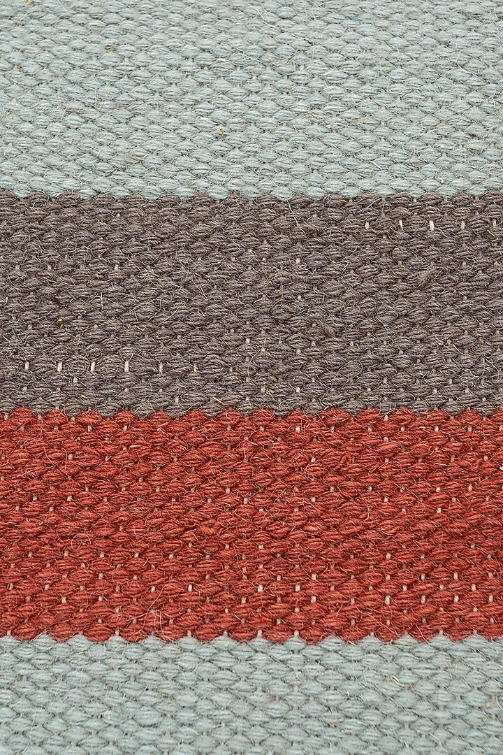 Spa Blue & Dark Grey Flat Woven Area Rug by Jaipur Rugs at Pernia's Pop Up Shop