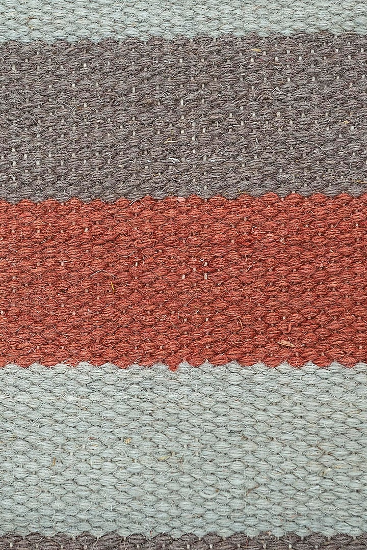 Sky Blue & Dark Grey Flat Woven Area Rug by Jaipur Rugs at Pernia's Pop Up Shop