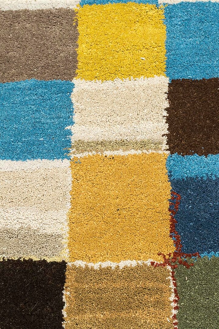 Multi-Colored Striped Hand-Tufted Area Rug by Jaipur Rugs at Pernia's Pop Up Shop