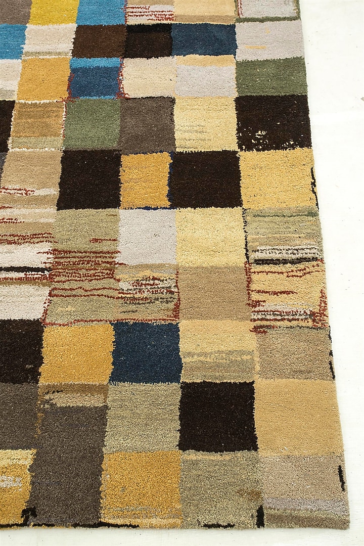 Multi-Colored Striped Hand-Tufted Area Rug by Jaipur Rugs at Pernia's Pop Up Shop