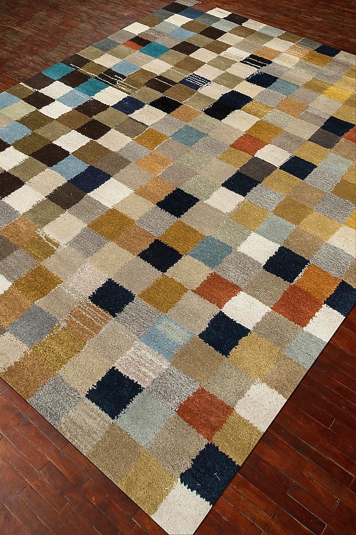 Multi-Colored Striped Hand-Tufted Area Rug by Jaipur Rugs