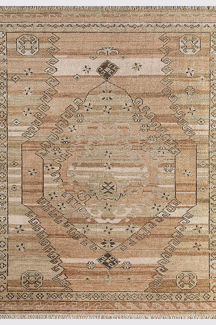 Apricot & Gold Hand-Knotted Area Rug by Jaipur Rugs at Pernia's Pop Up Shop
