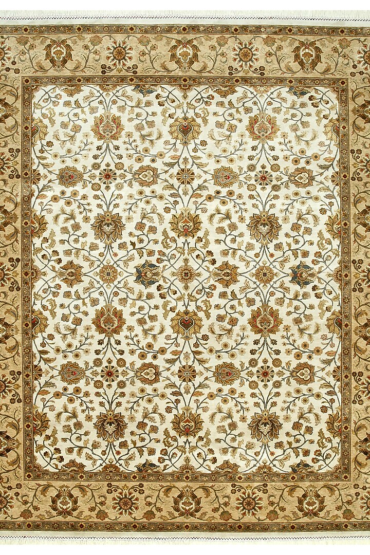 Cashew & Light Tan Hand-Knotted Area Rug by Jaipur Rugs at Pernia's Pop Up Shop