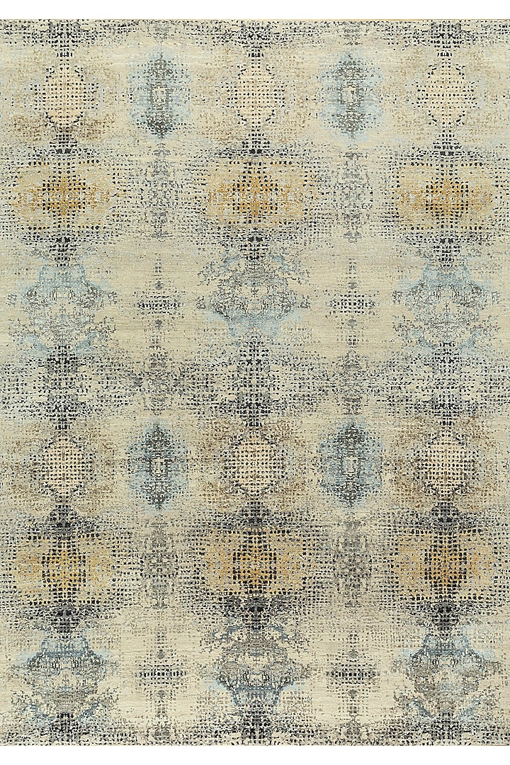 Antique White & Blue Hand-Knotted Area Rug by Jaipur Rugs at Pernia's Pop Up Shop