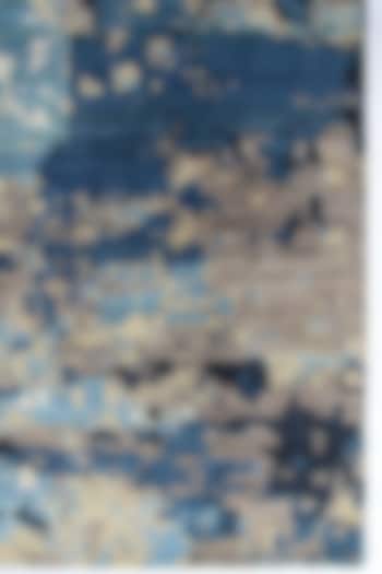 Denim Blue Hand-Knotted Area Rug by Jaipur Rugs at Pernia's Pop Up Shop